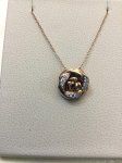 Diamond Rose Pendant