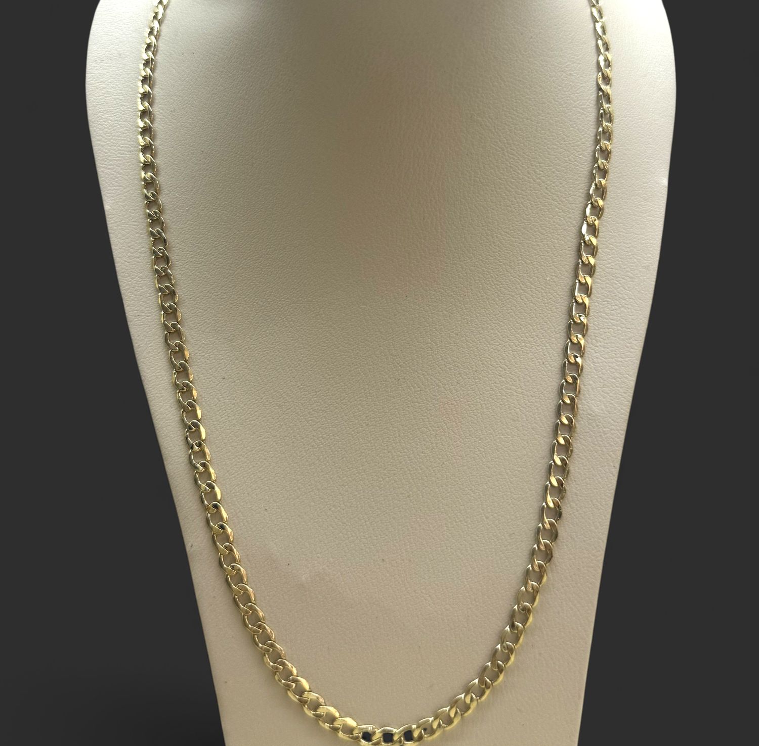 10kt 3.5MM HC AD 18IN YG Chain