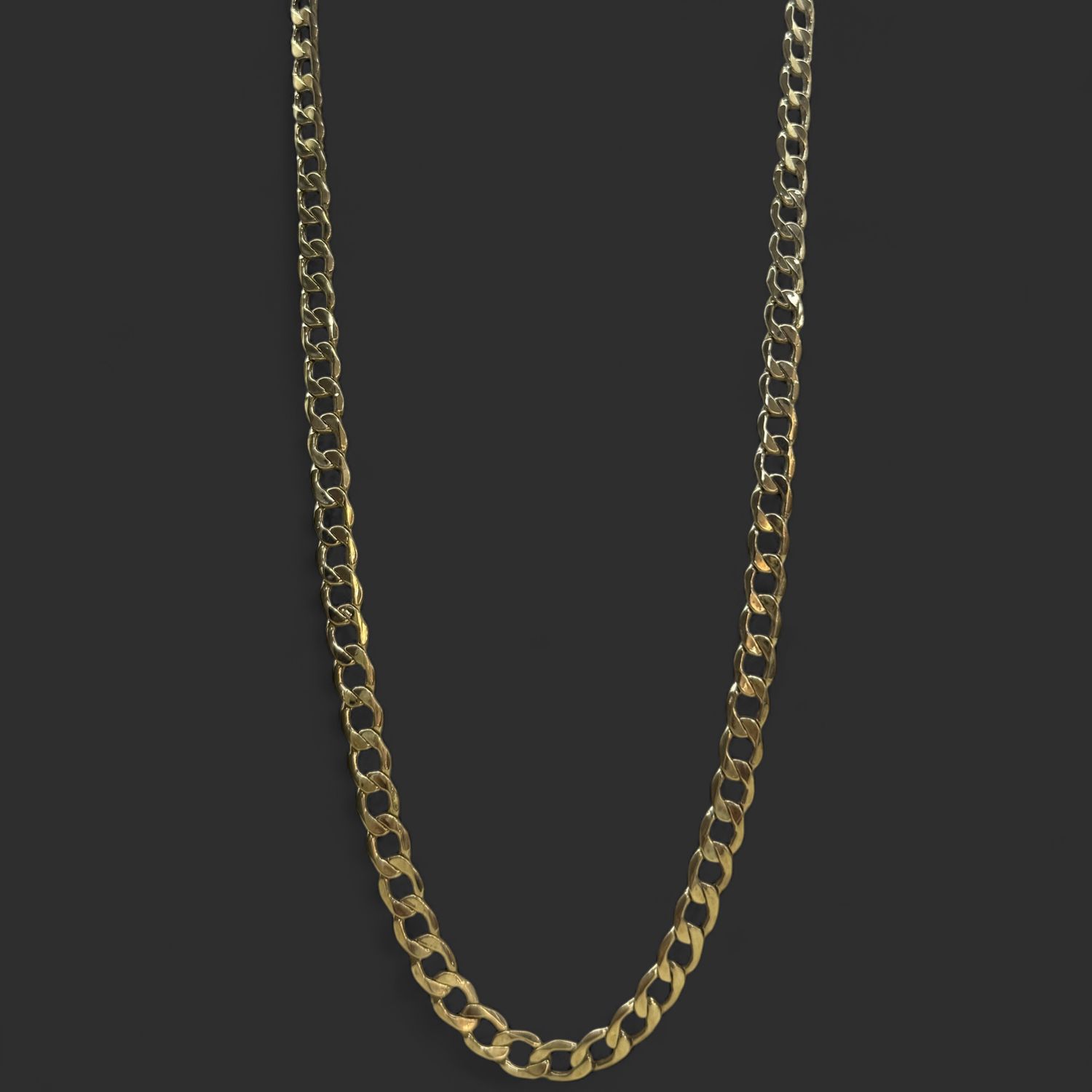 10kt 5MM HC AD 18IN YG Chain