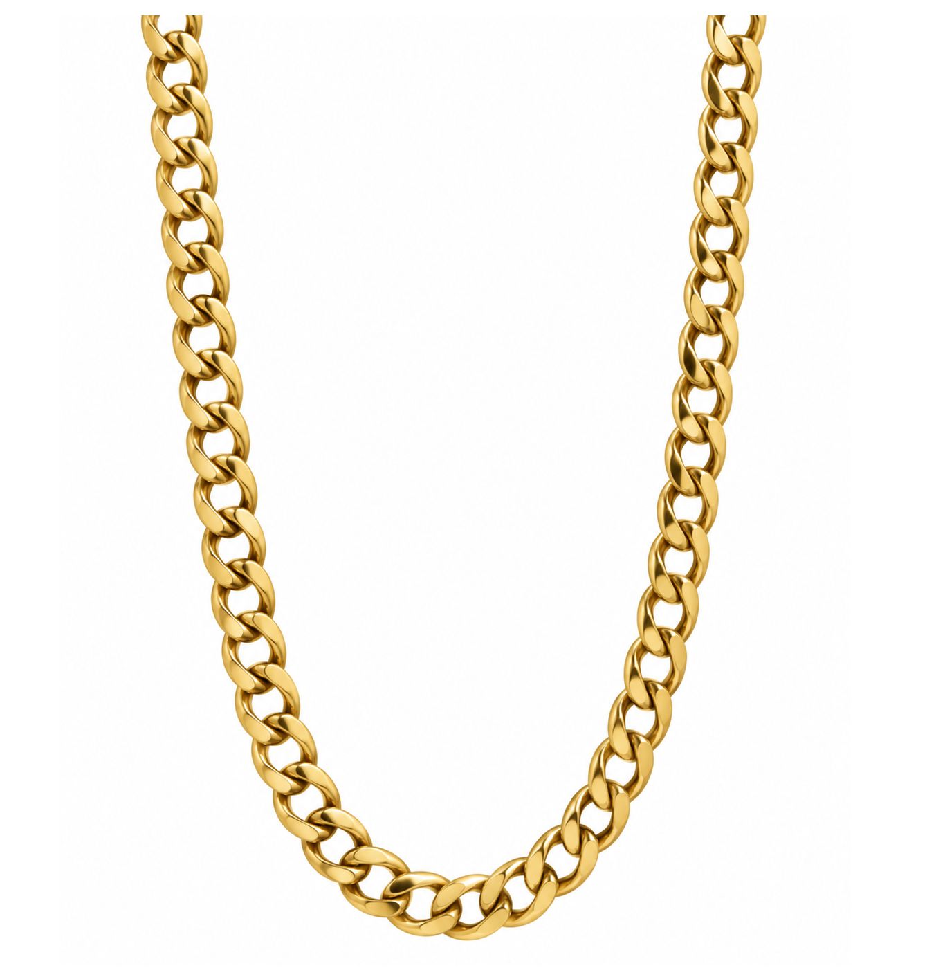 Yellow Gold 6.7mm Curb Chain (12.3g-12.4g)