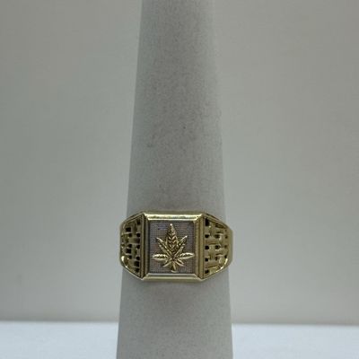 Men's Cannabis Ring
