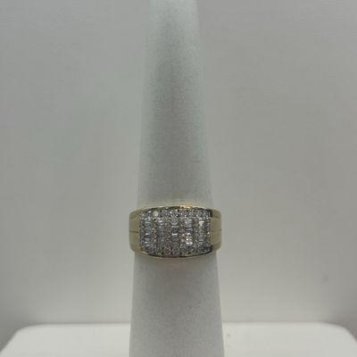 Mens Diamond Ring 1ct tdw