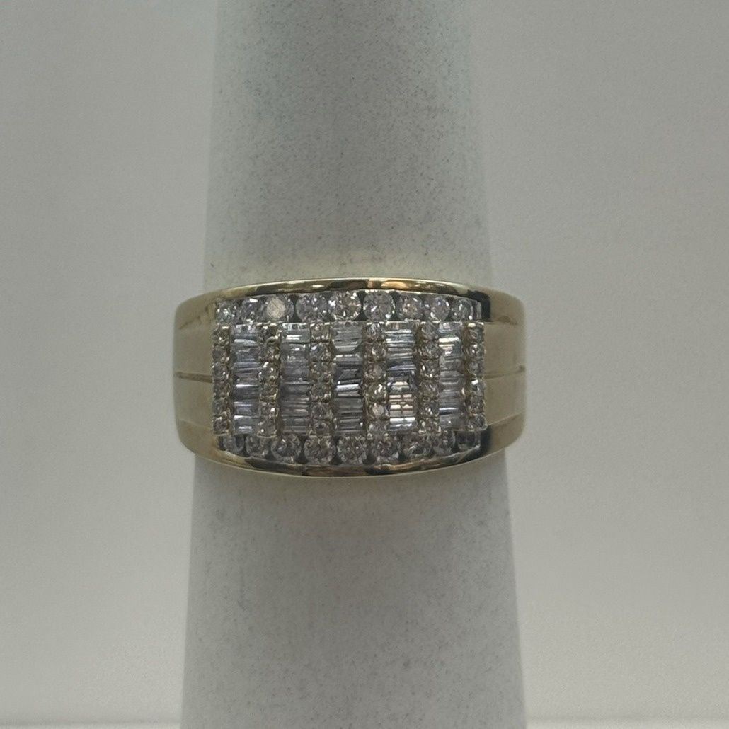 Mens Diamond Fashion Ring 1ct