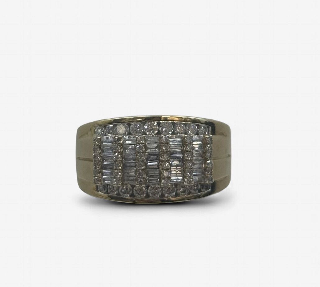 Mens Diamond Fashion Ring 1ct