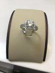 LM- Dia Halo Ann Ring w/LC 1.5ct Rnd Dia