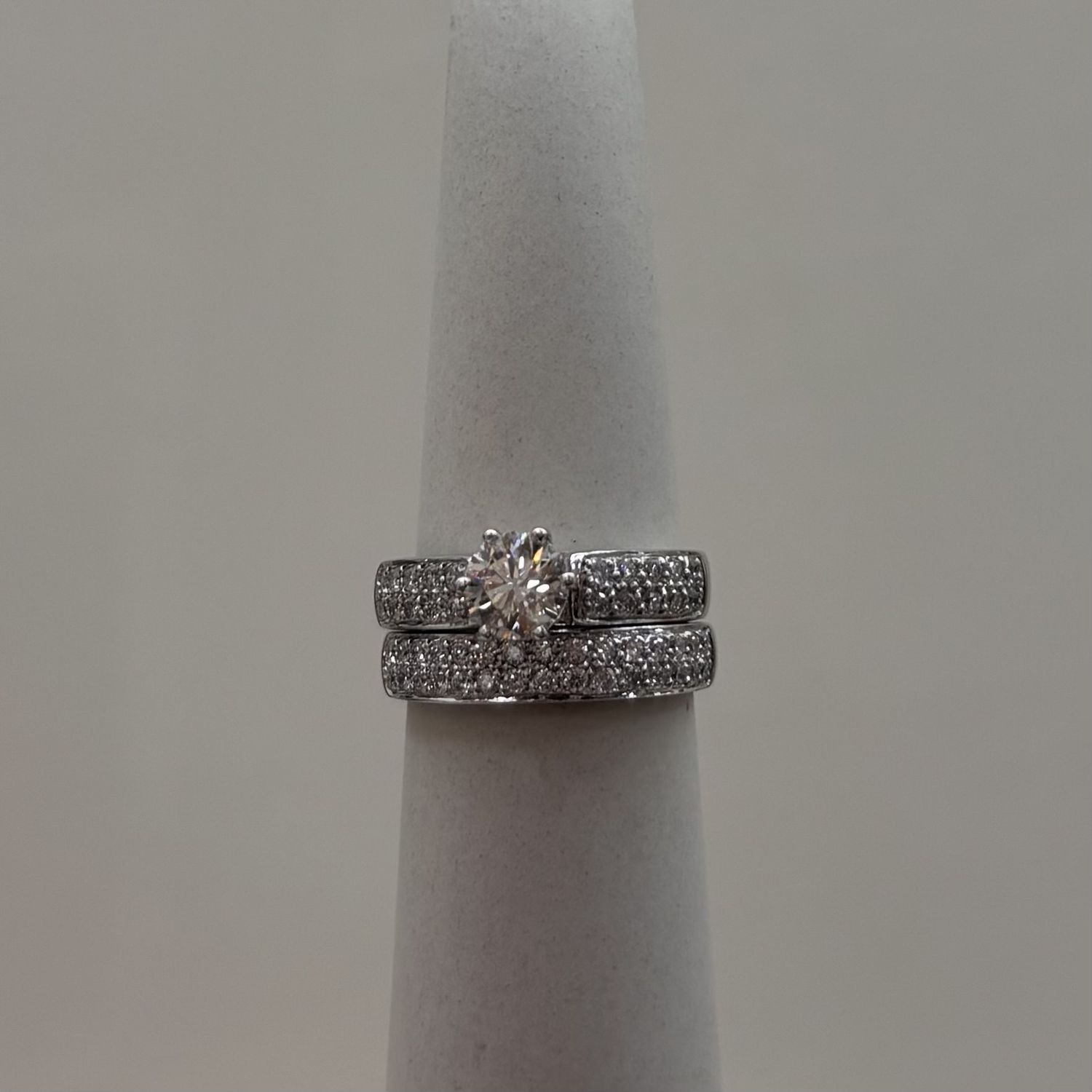 18KY "Coco" Channel Bridal Set