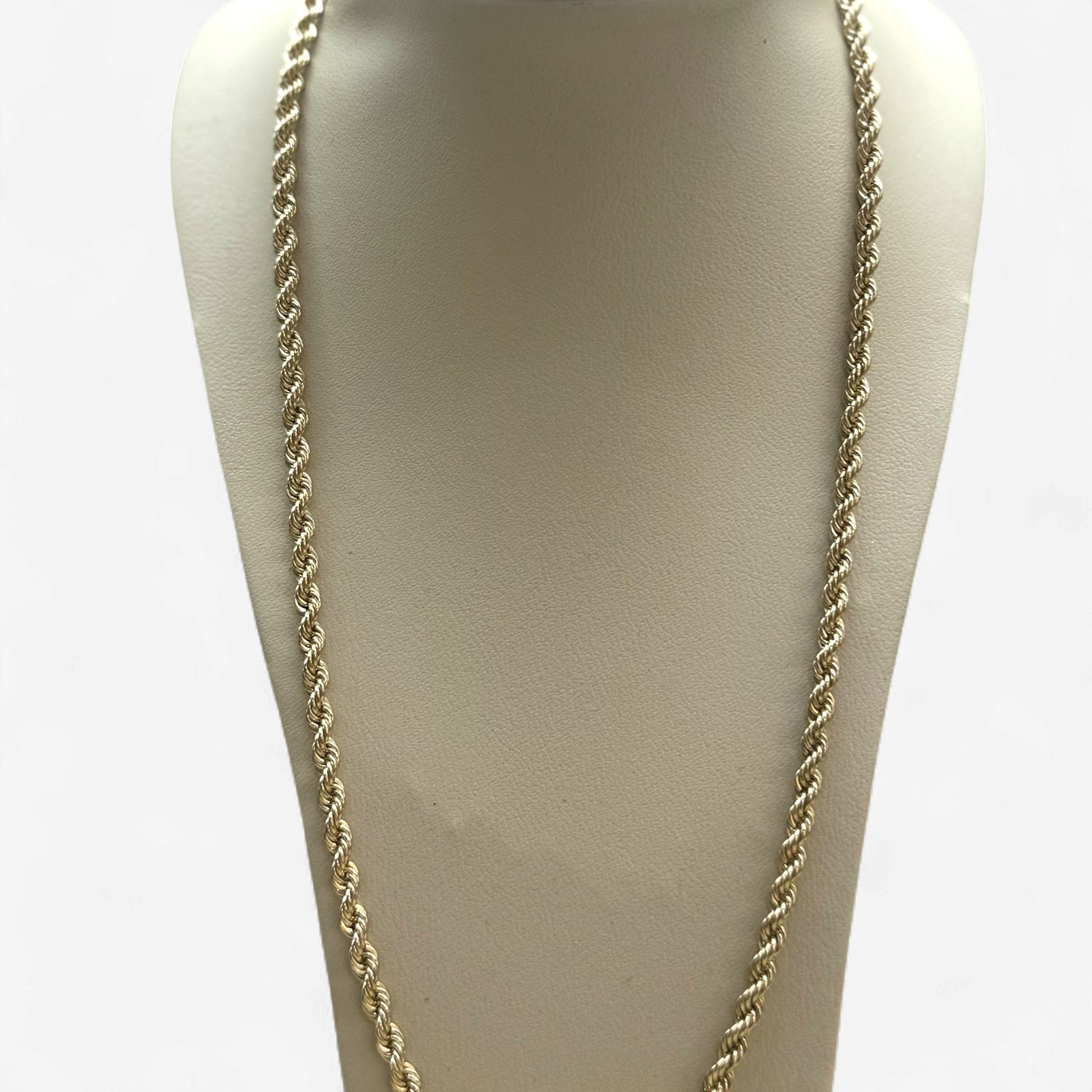 10k Gold 2.3mm Rope Chain (1.8g) (16in)