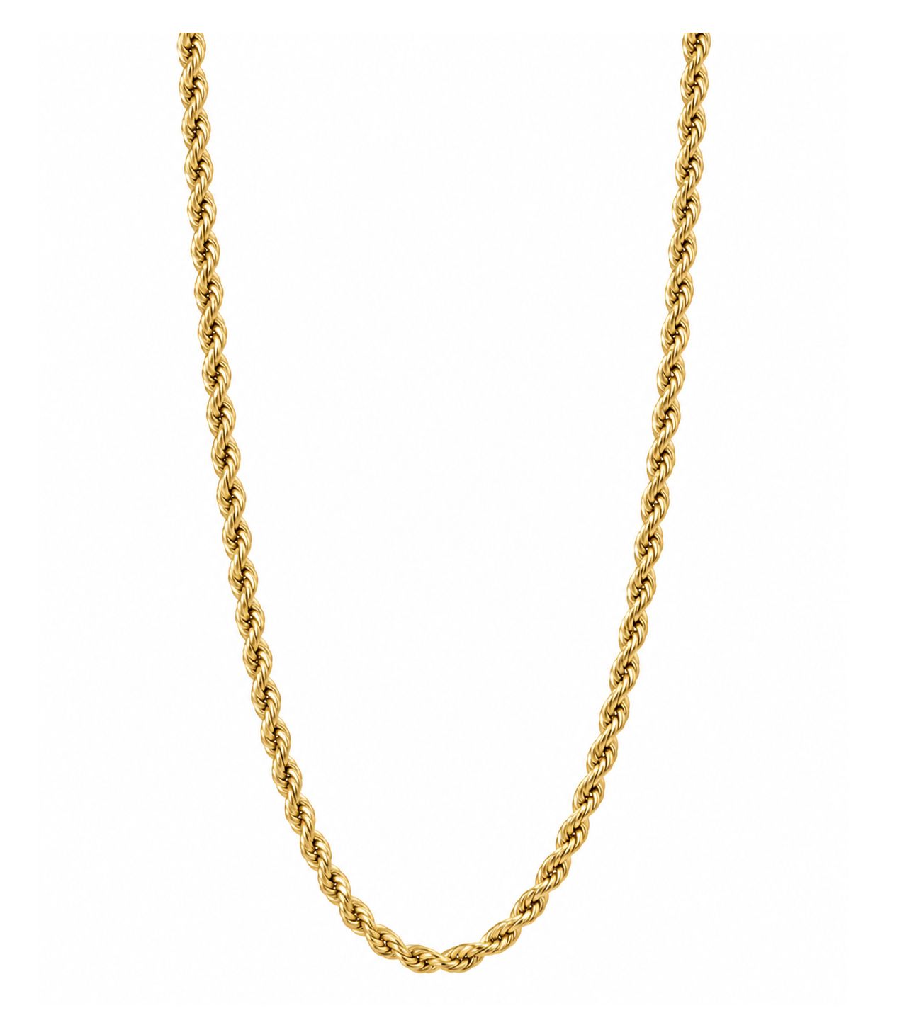 Gold 2.3mm Rope Chain (1.8g)