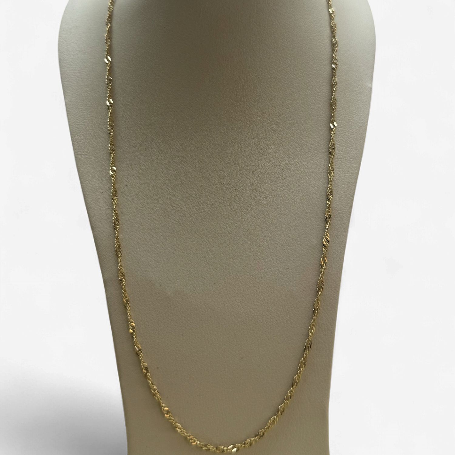 10k Yellow Gold Rope Chain (2.5g) (Available in 16in/18in)