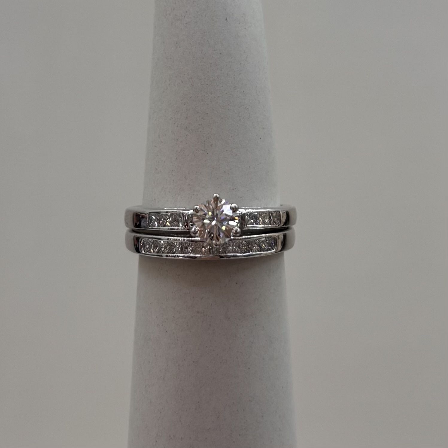 14KW "Gracie" Diamond Bridal Set