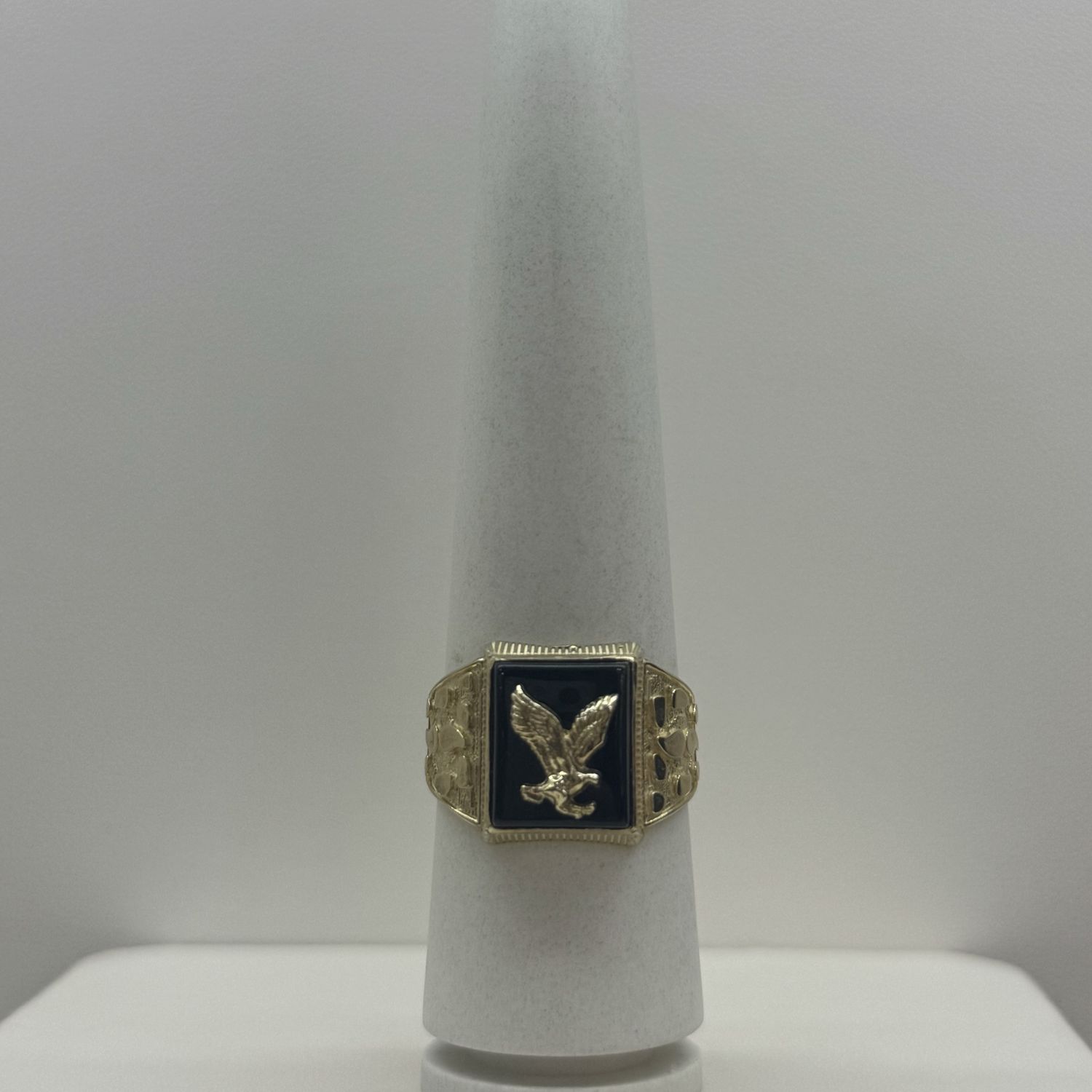 Men's Onyx Eagle Ring