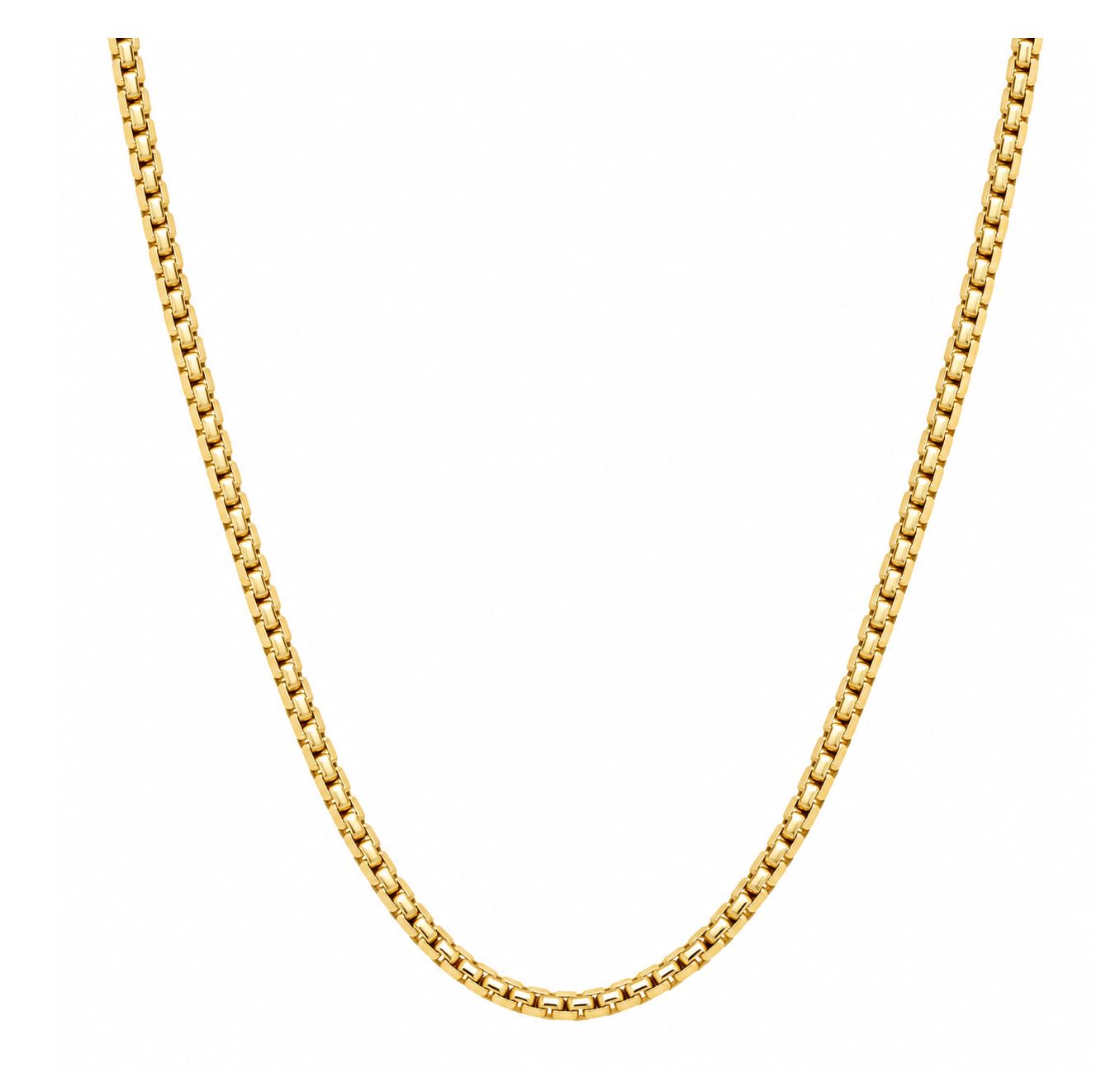 Gold 2.5mm Box Chain (6.4g)
