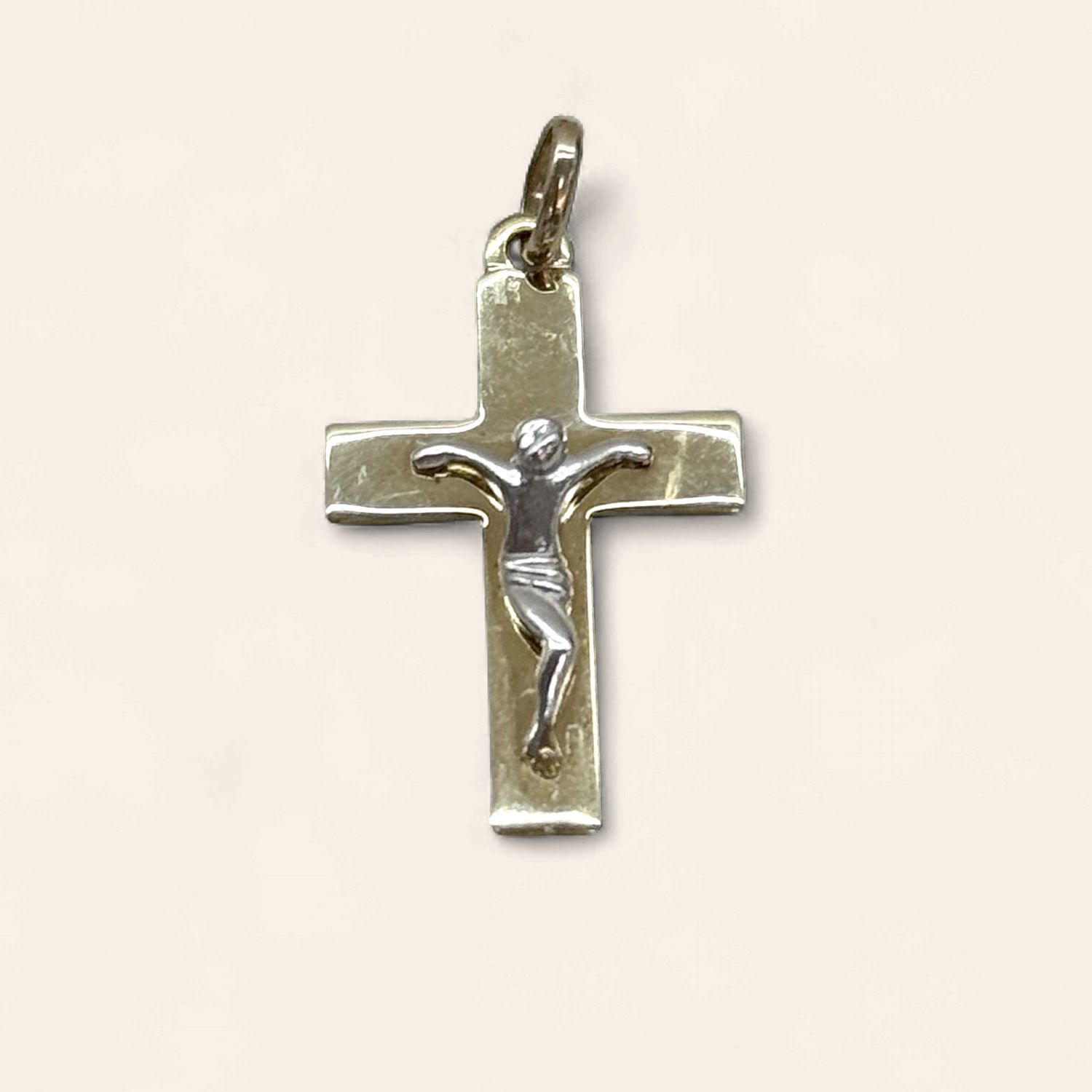 Religious Pendants 1-1.1, Metal: Cross YG/WG