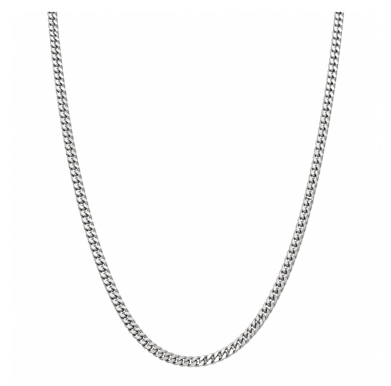 White Gold Curb Chain (4.2g)