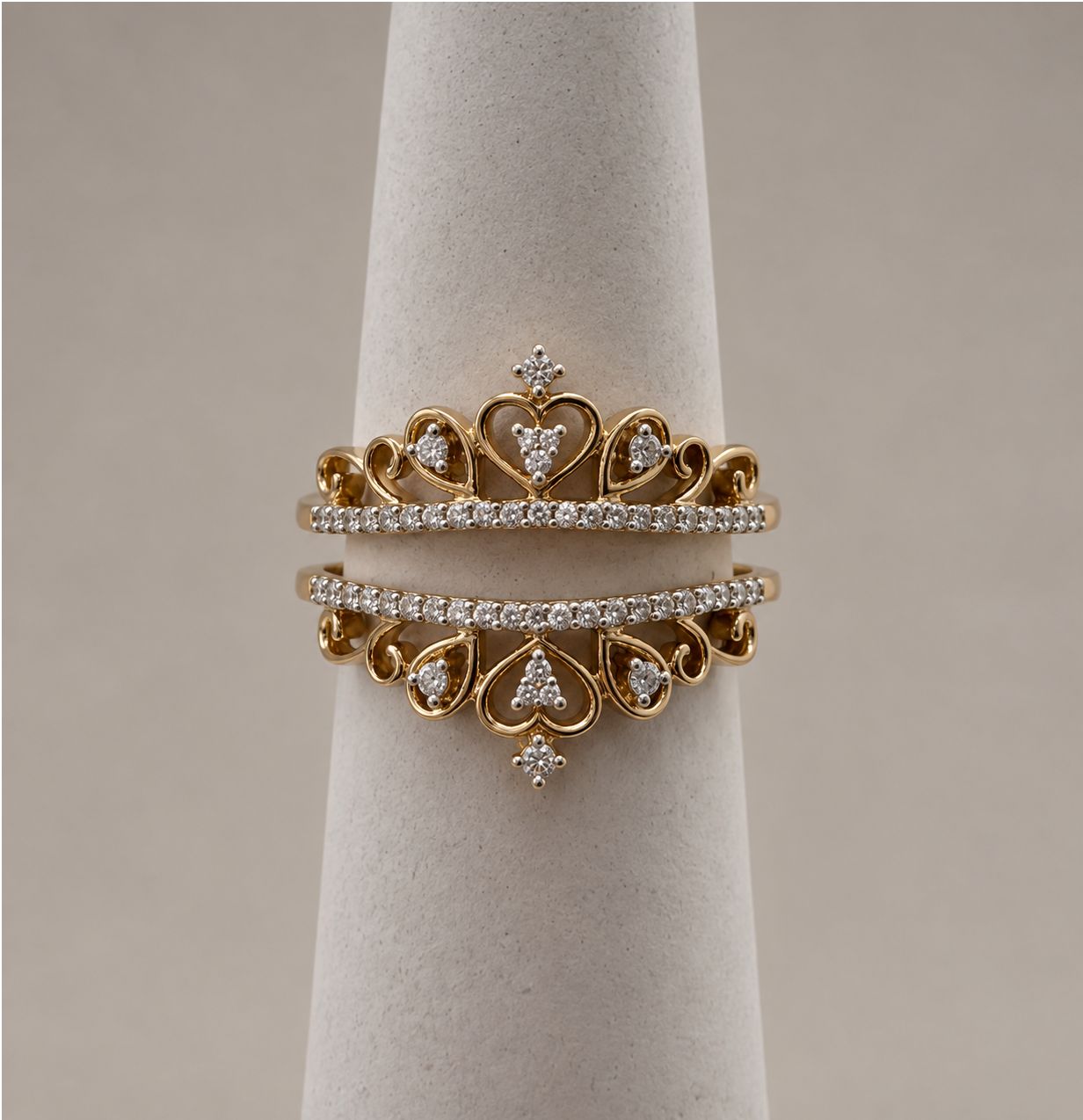 White &amp; Yellow Gold Engagement Ring Wraps (5 Unique Styles)