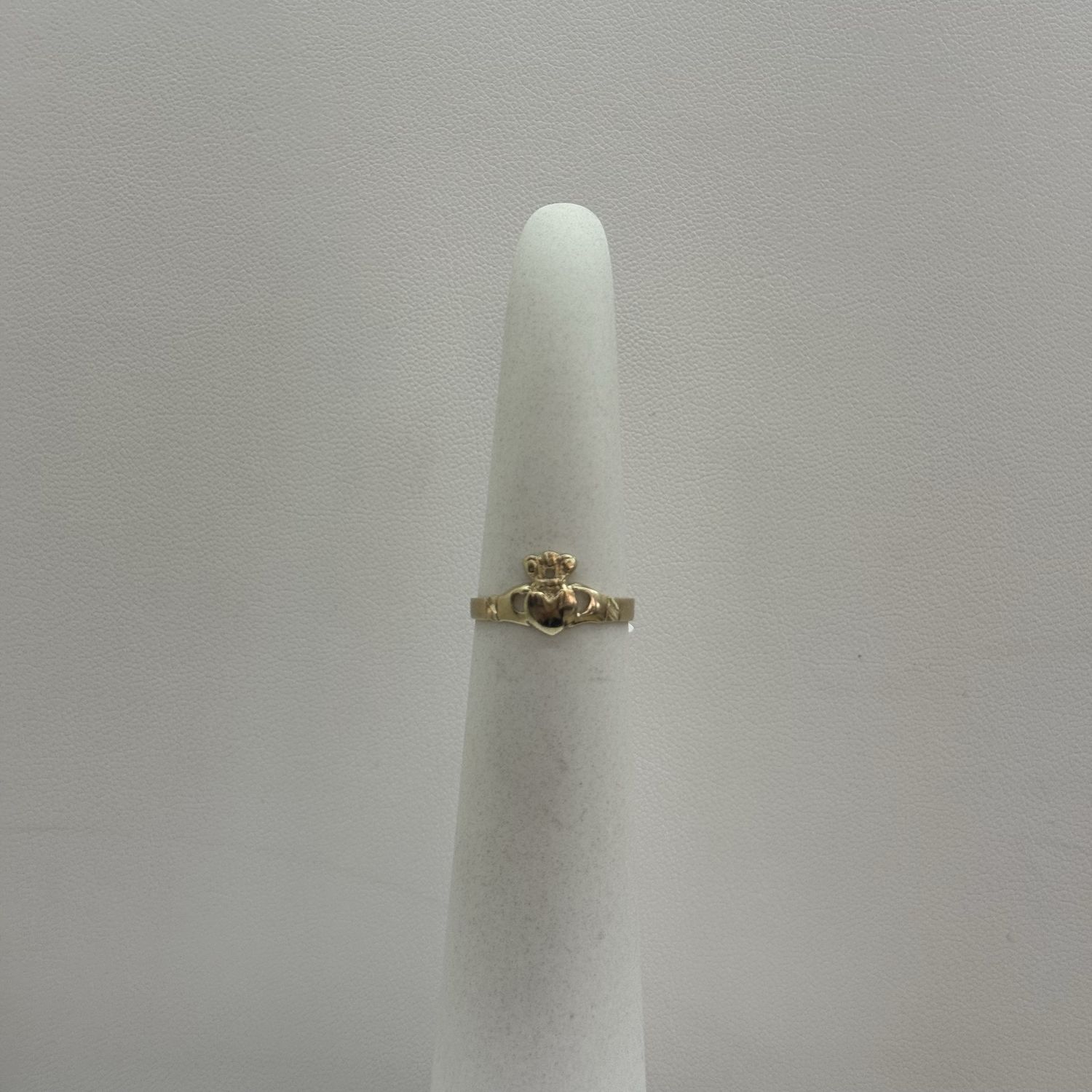 Gold Claddagh Ring-small