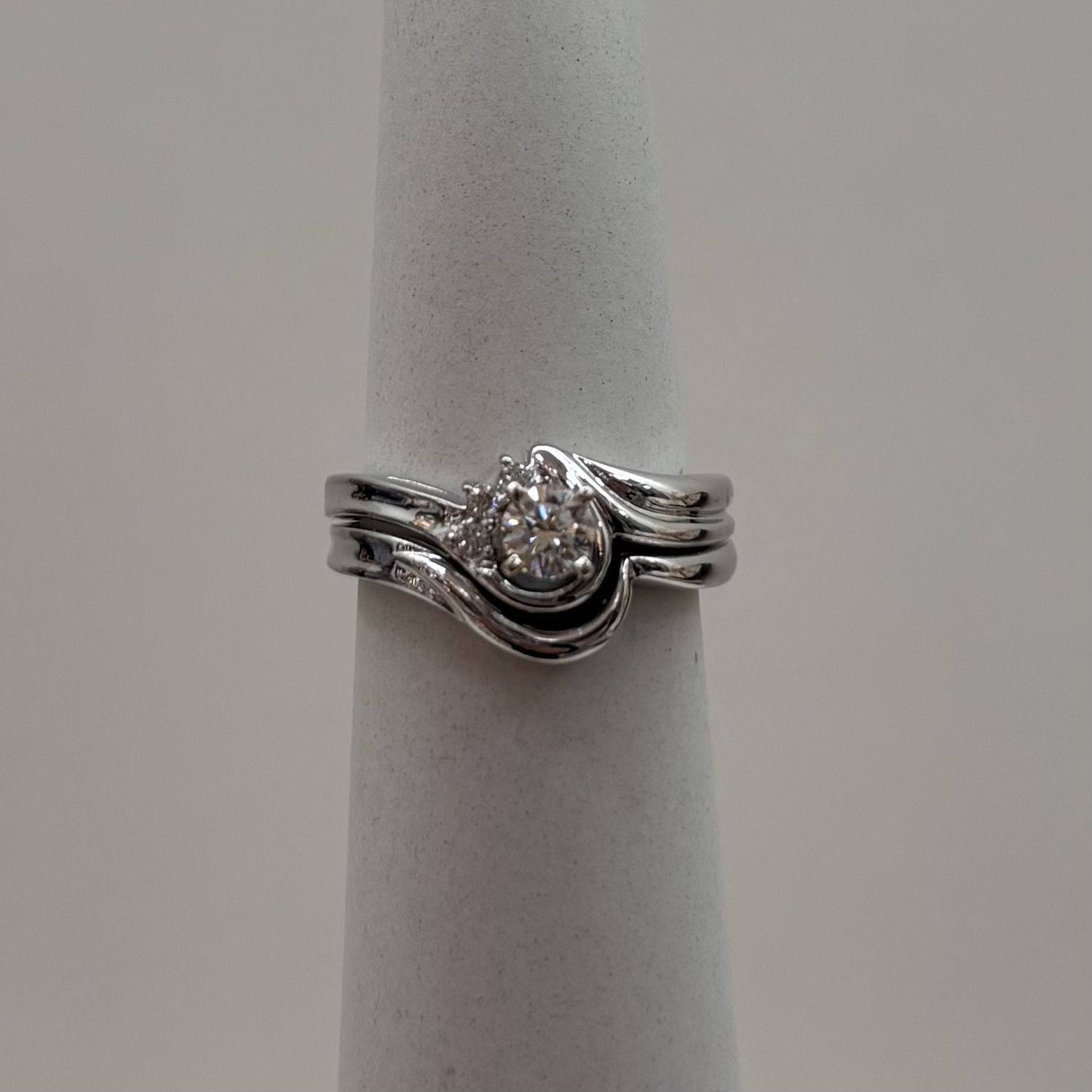 14KW Swirl Diamond Bridal Set(s)