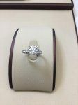 WG Eng Ring w/LC 2.23ct Rnd Dia
