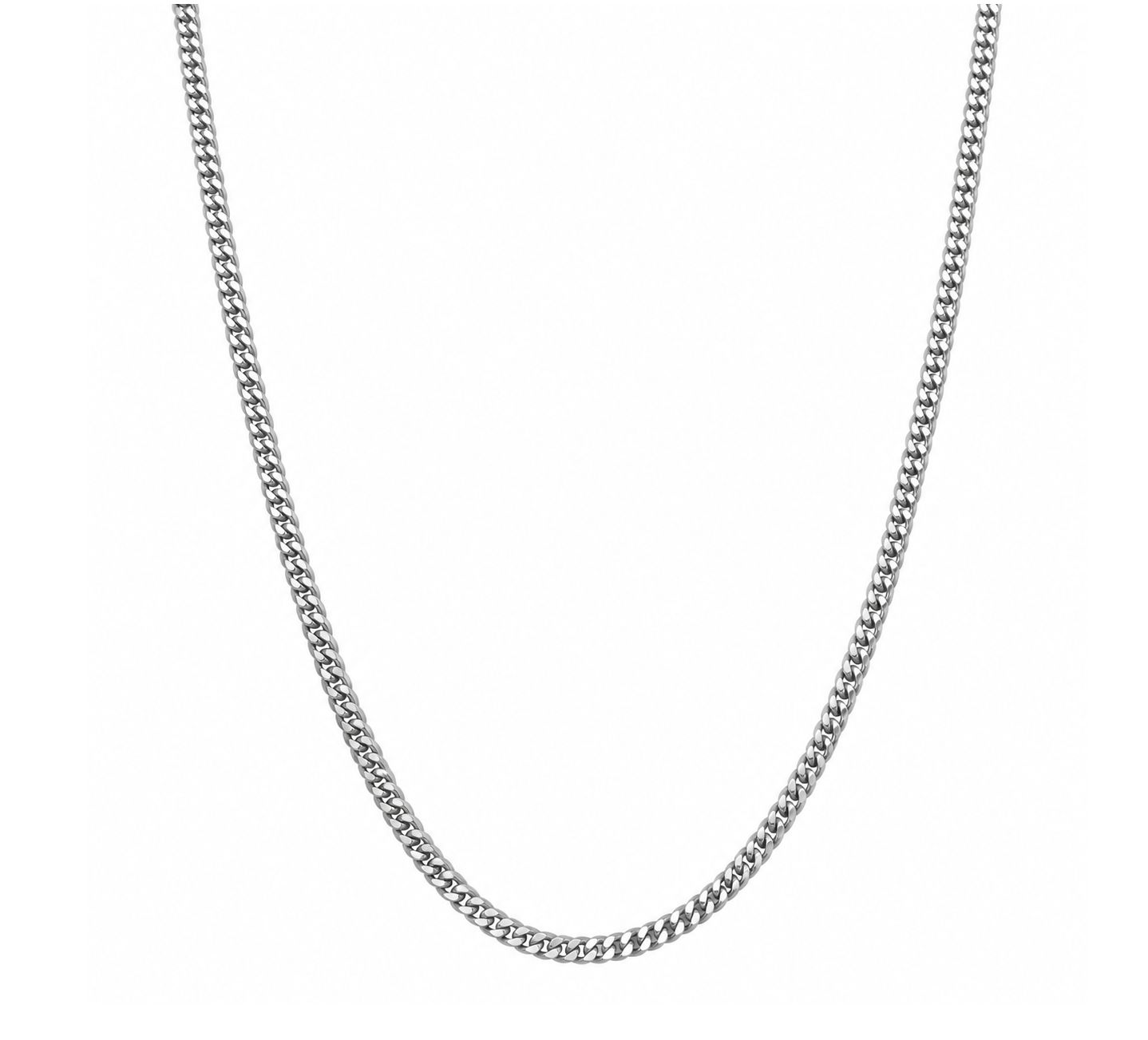 White Gold Curb Chain (3.6g)