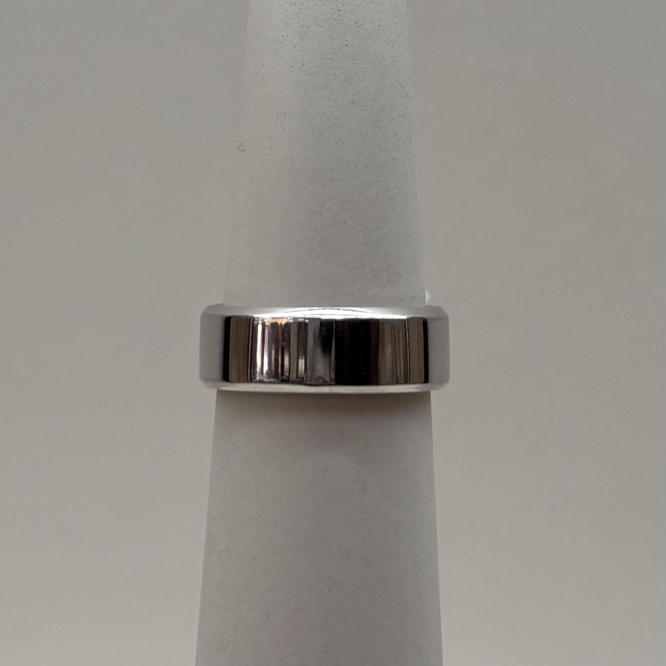 10KW Men's Designed Band (Size 6/ 6-6.2g), Material: SMOOTH