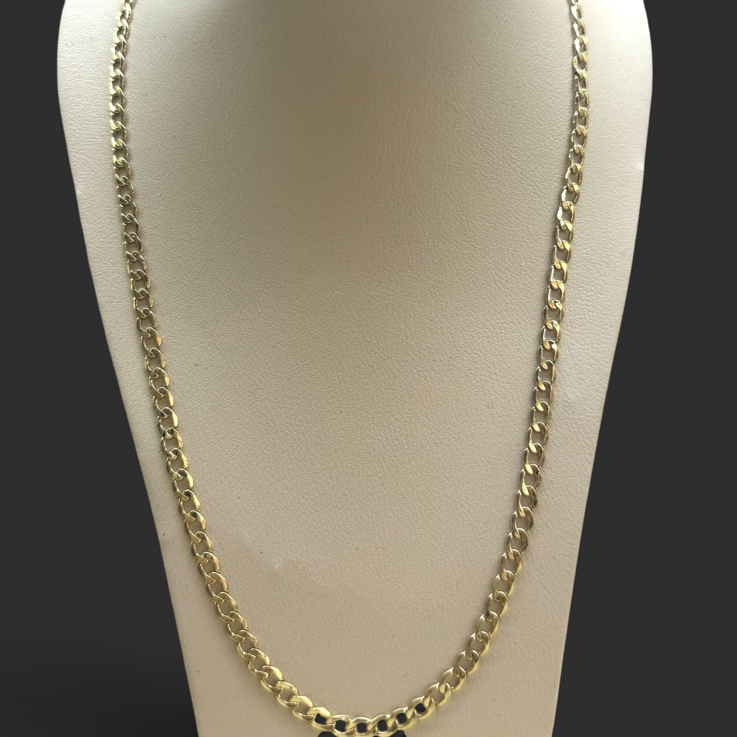 10kt 3.5MM HC AD 20IN YG Chain