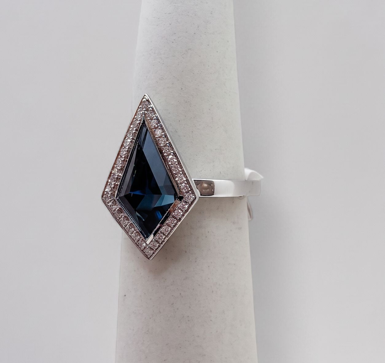 Diamond Turquoise Rhombus Ring