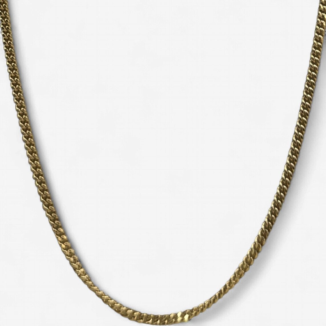 10k Gold Singapore Curb Chain (4.7g/16in)