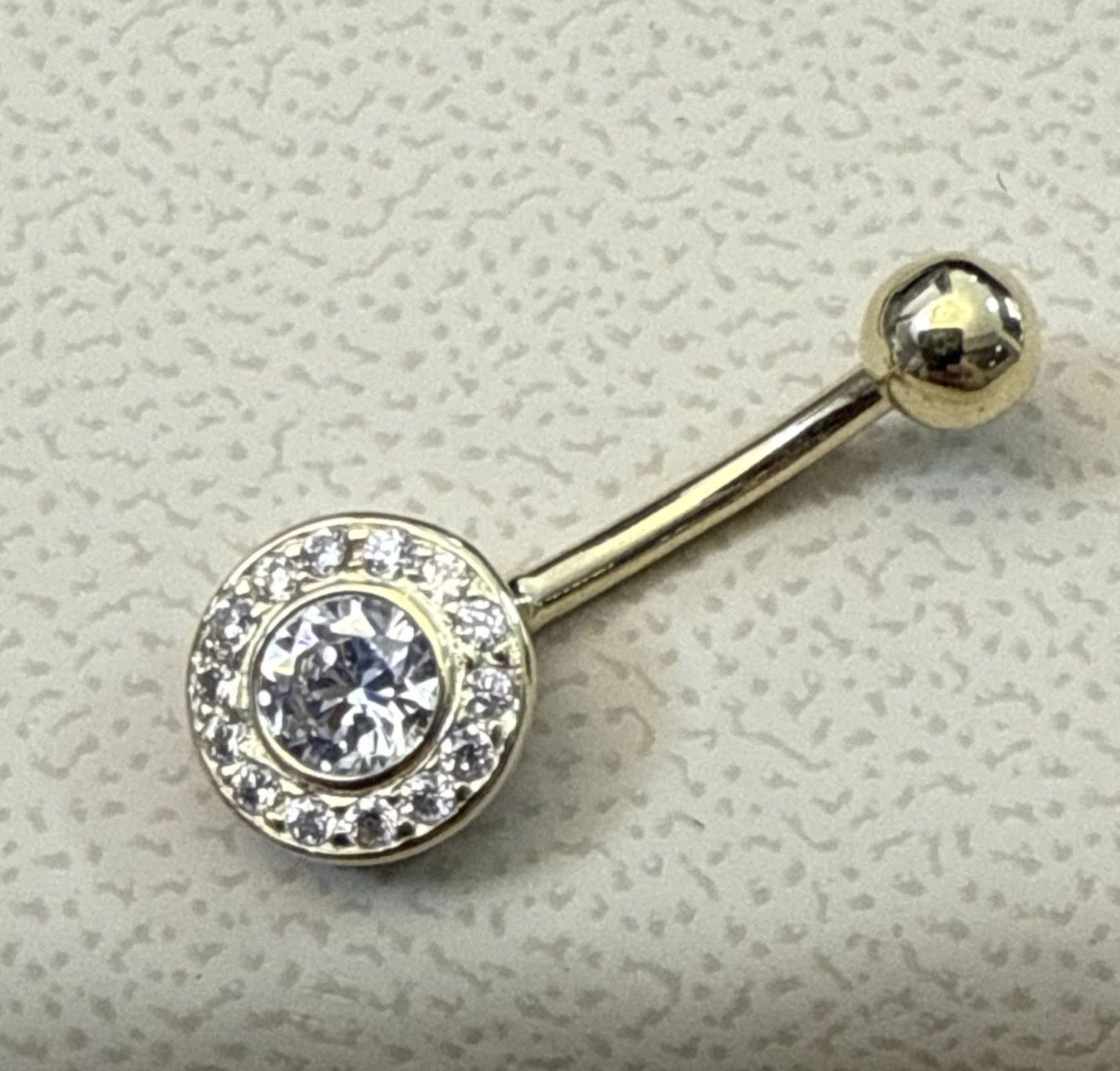 CZ Belly Ring