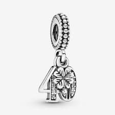 40th Celebration Dangle Charm - 791288CZ