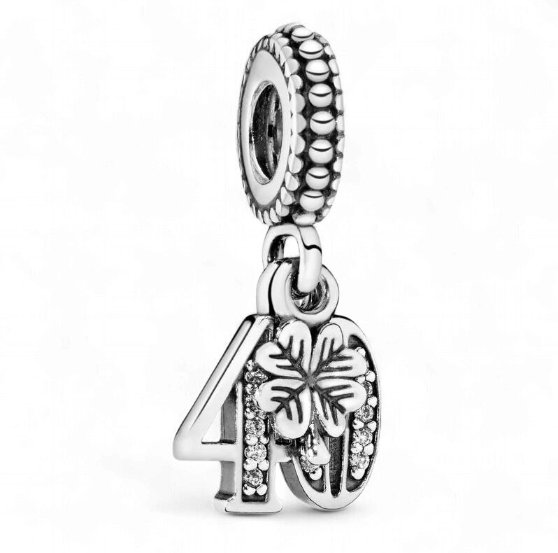 40th Celebration Dangle Charm-791288CZ
