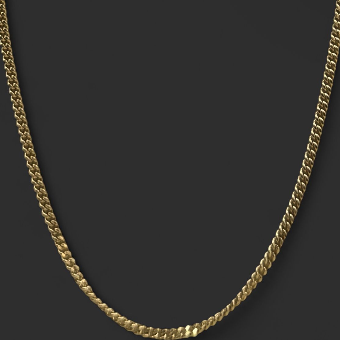10kt curb. Chain
