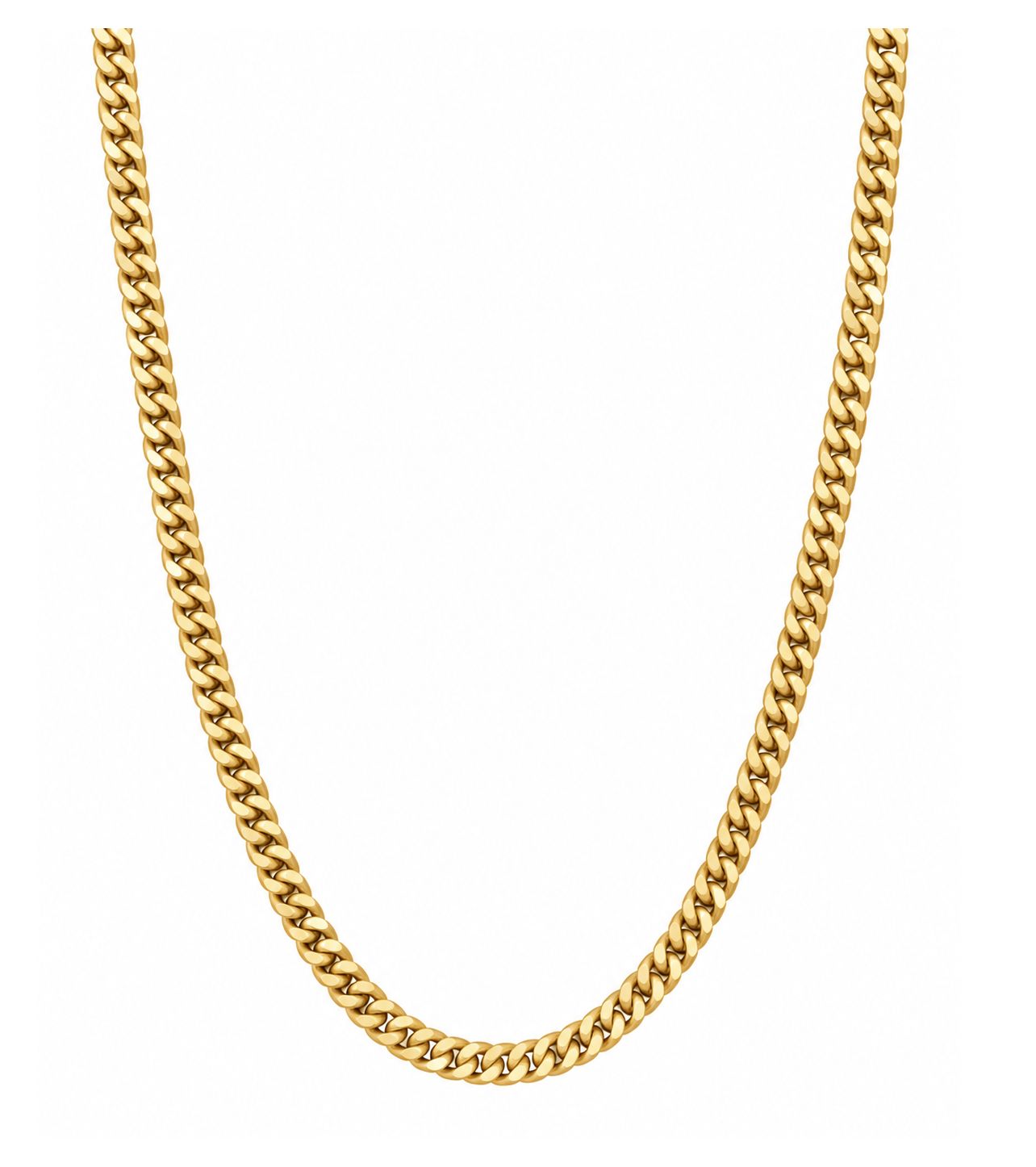 Gold Flat Curb Chain (5.5g)