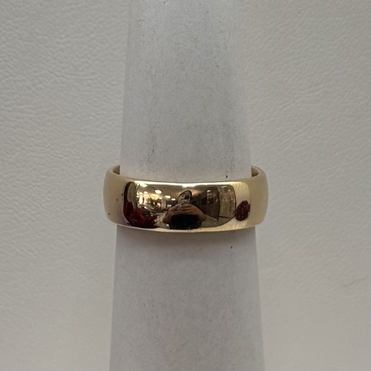 10KY Men's 6mm Band (Size 6.5/2.3g)