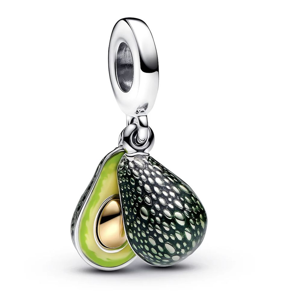 Avocado Double Dangle Charm-763405C01