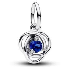Blue Eternity Circle Dangle Charm - 793125C09