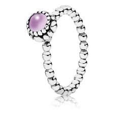 Birthday Bloom February Ring - 190854AM