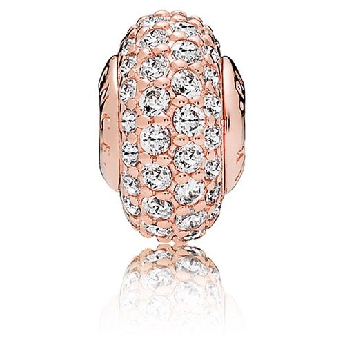 Confidence Pavé Round Spacer Charm - 786304CZ