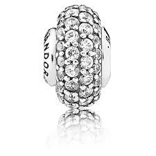 Balance Pavé Round Spacer Charm - 796088CZ