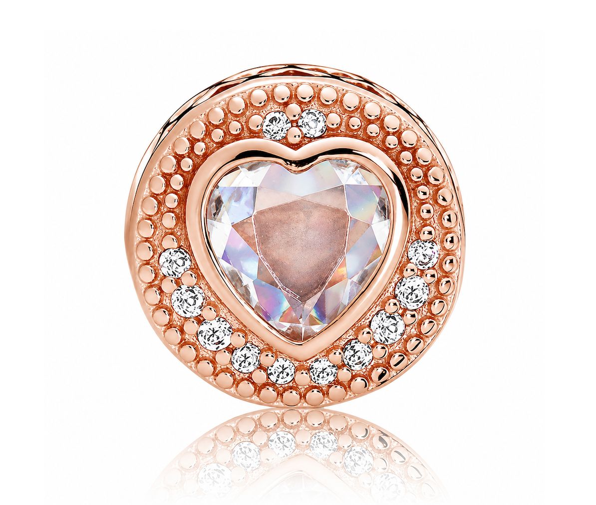 Compassion Heart Charm - 786302CZ