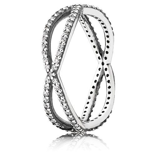 Crossing Bands Ring - 190930CZ