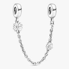 Daisy Flower Safety Chain Charm - 798764C01-05