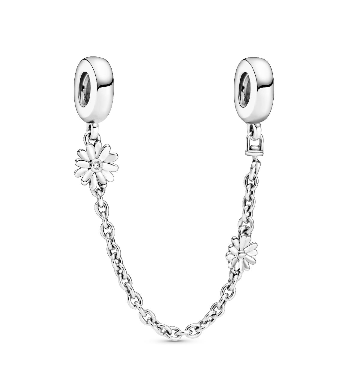 Daisy Flower Safety Chain Charm-798764C01-05