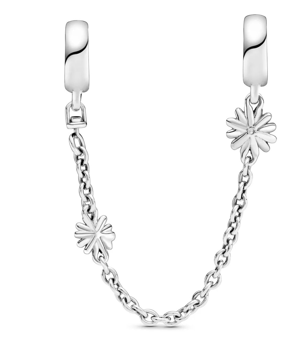 Daisy Flower Safety Chain Charm-798764C01-05