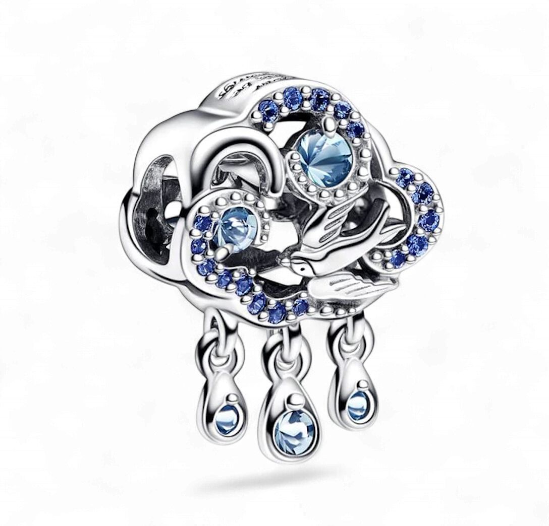 Cloud &amp; Swallow Charm - 792569C01
