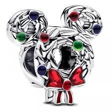 Disney Mickey Mouse Christmas Wreath Charm - 793531C01
