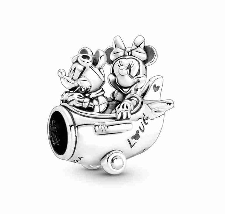 Disney Mickey &amp; Minnie Mouse Airplane Charm-790108C00