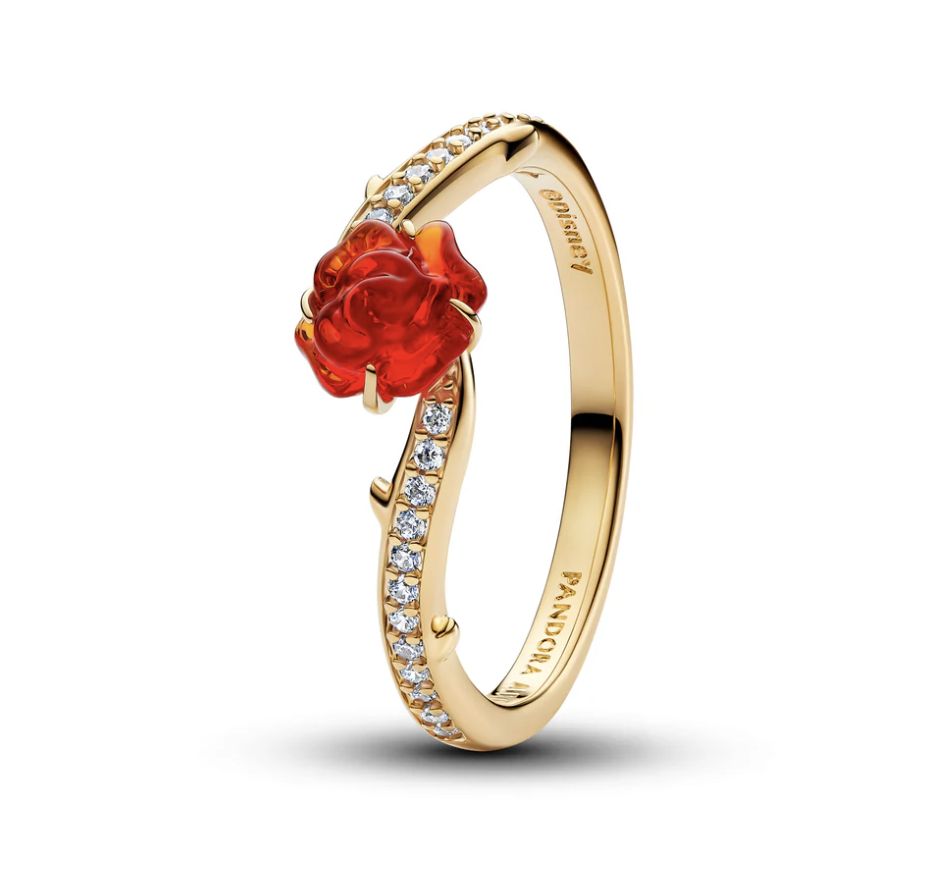 Disney Beauty and the Beast Enchanted Rose Ring-163984C01