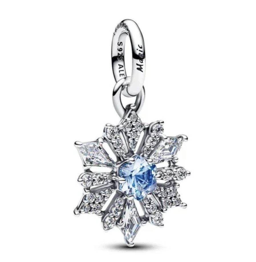Disney Frozen Queen Elsa Snowflake Dangle Charm -794209C01
