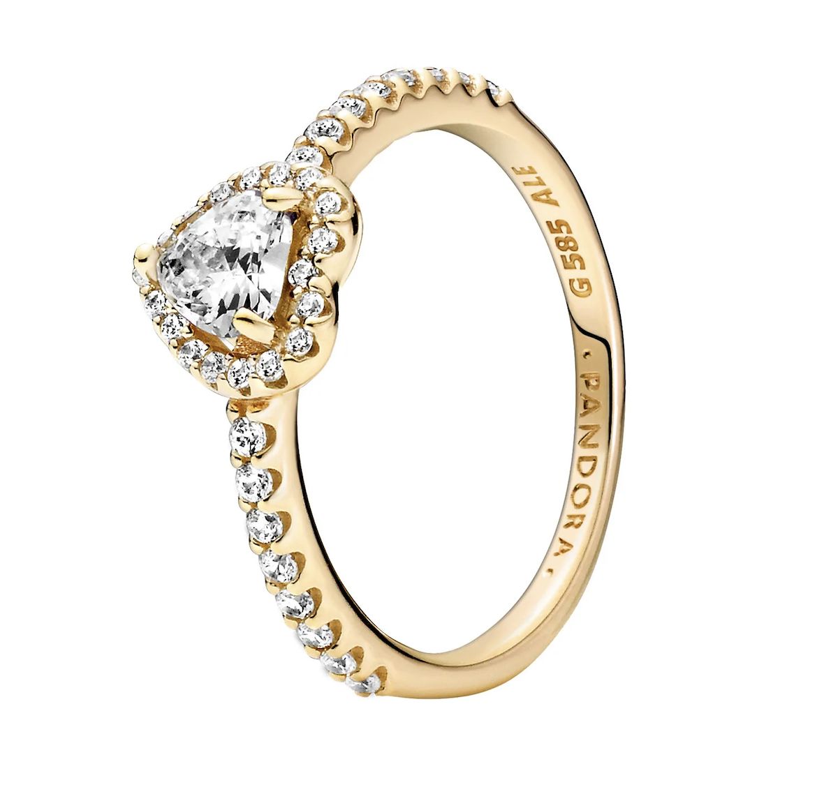 Elevated Heart Ring-168421C01