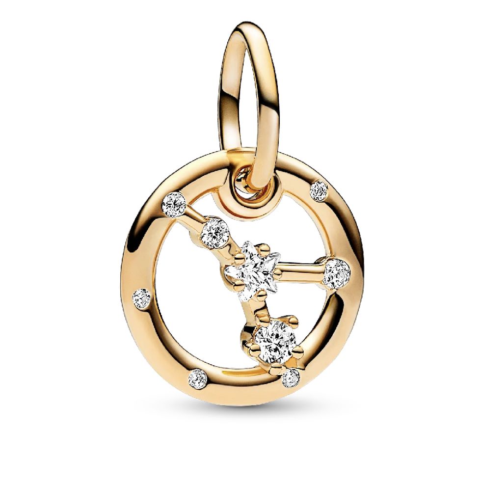 Gemini Zodiac Dangle Charm-762711C01